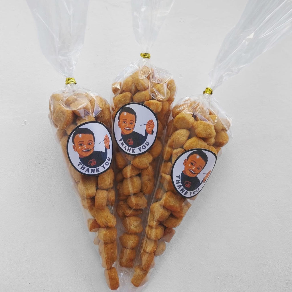 24 Personalised Cartoon Birthday Stickers – Custom Party Stickers